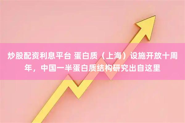 炒股配资利息平台 蛋白质（上海）设施开放十周年，中国一半蛋白质结构研究出自这里