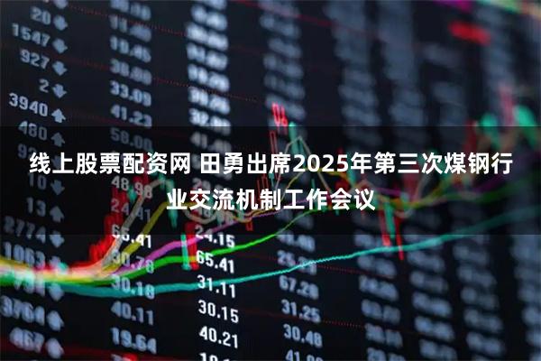 线上股票配资网 田勇出席2025年第三次煤钢行业交流机制工作会议